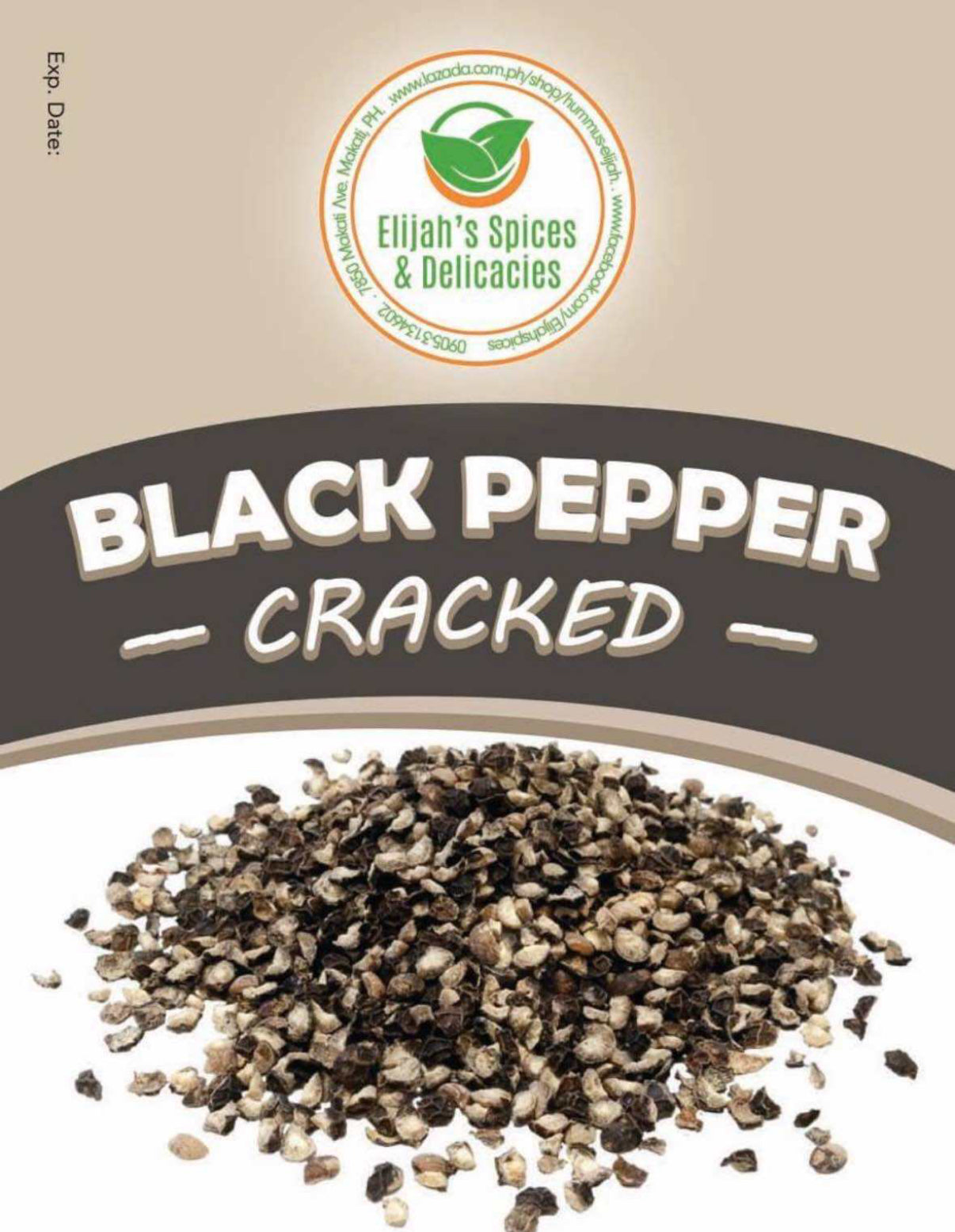 Black Pepper (Cracked)