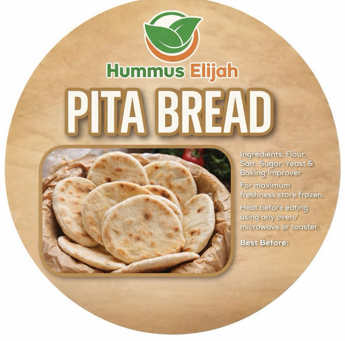 Pita Bread (Available only in Metro Manila)