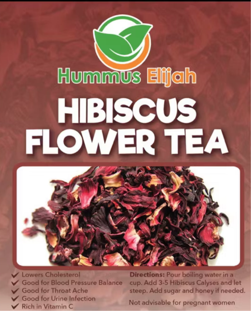 Hibiscus (Rosella) Flower Tea (pure and authentic) – Hummus Elijah
