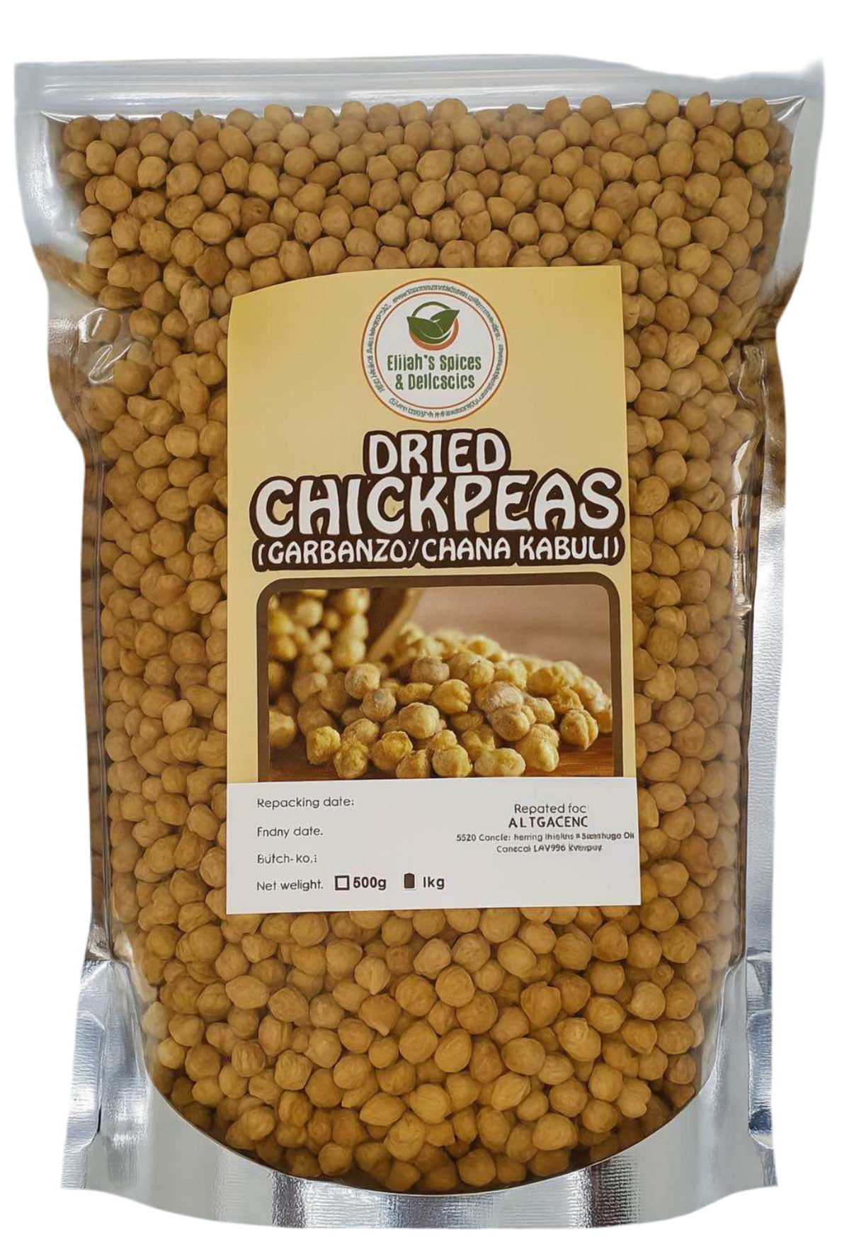 Chickpeas (Garbanzo) (12mm Large)