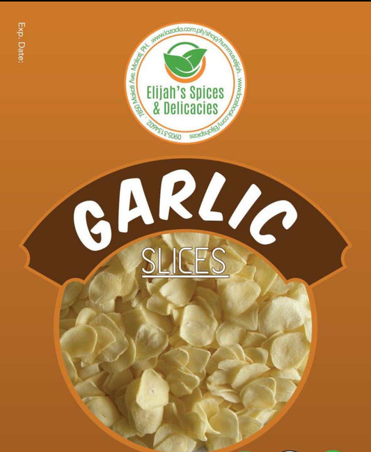Dried Garlic Slices (Dried, Not Fried).