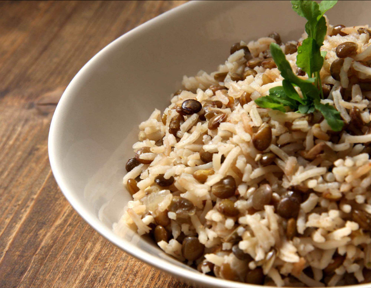 🫘 Mujaddara (Majadra) Rice Mix – Middle Eastern Classic