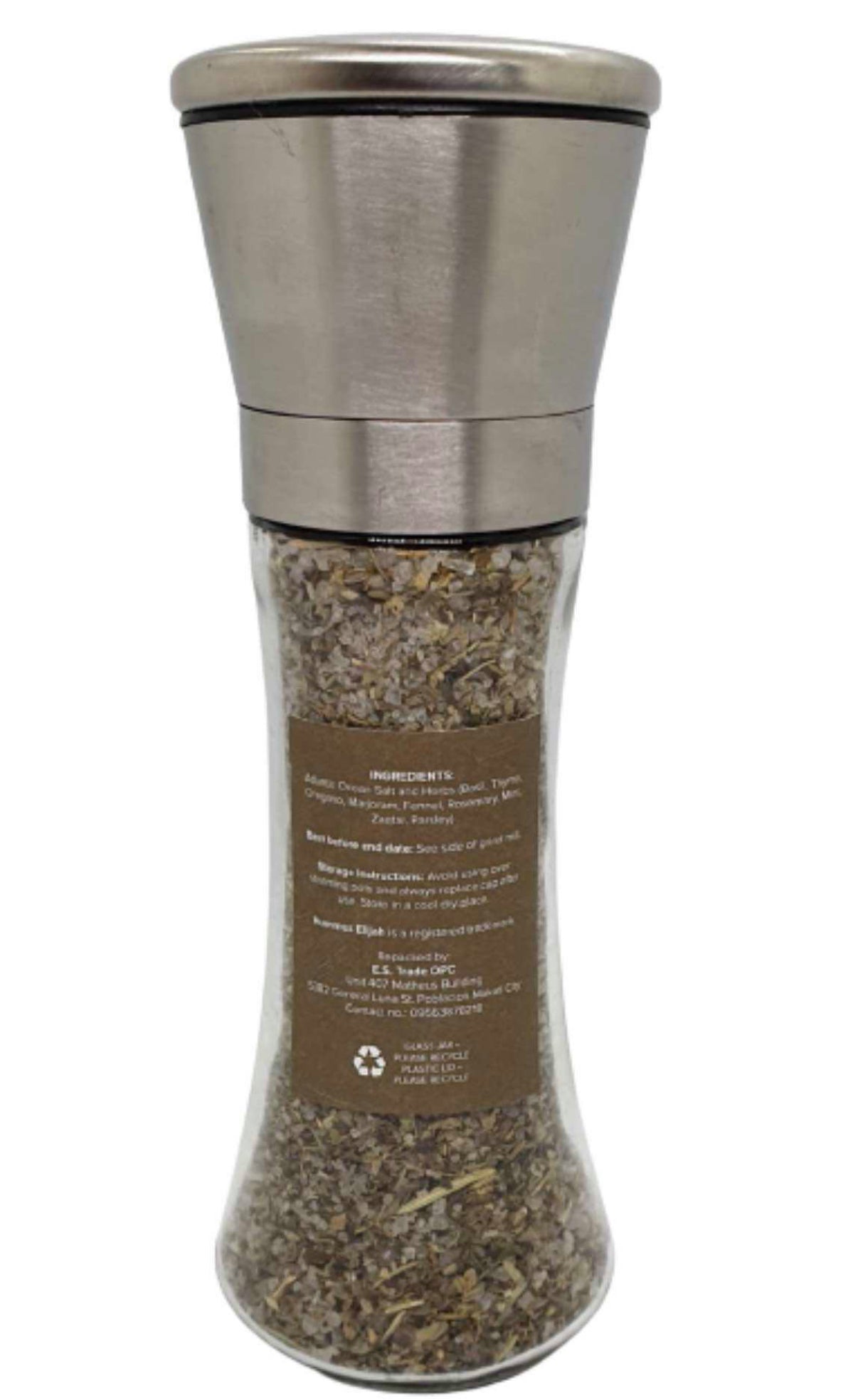 French Style Seasoned Salt Blend (with adjustable Grinder)