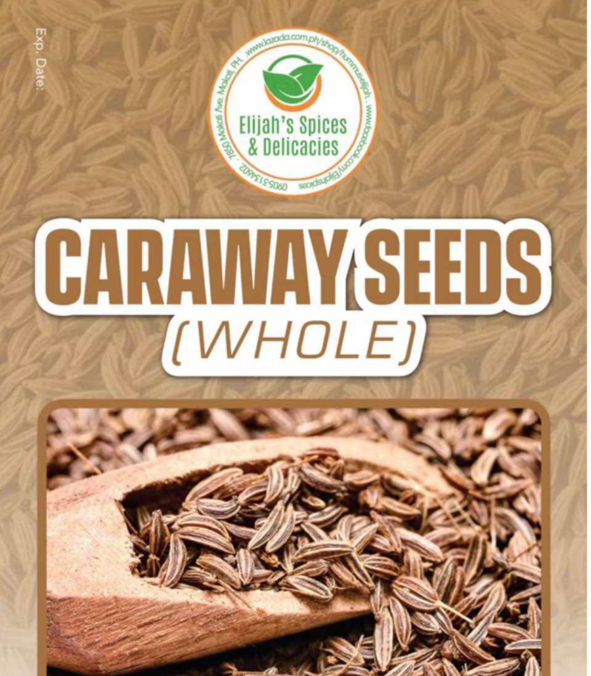 Caraway Seeds (Whole Seeds)