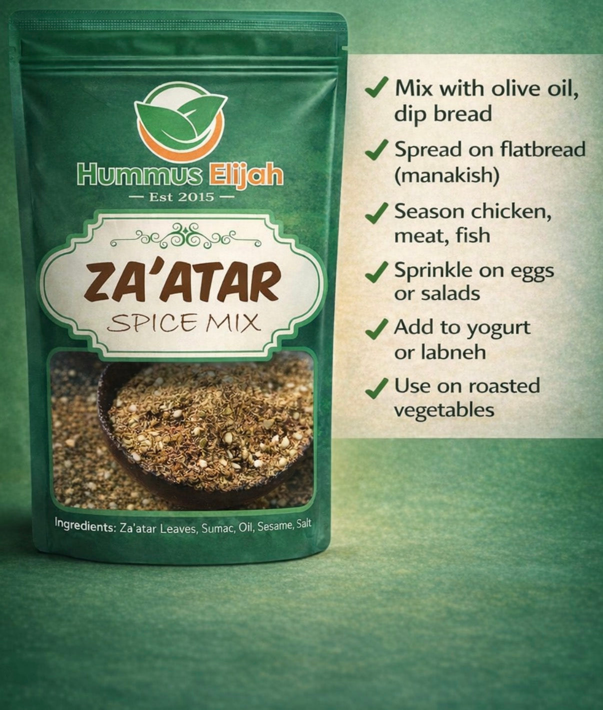 Zaatar Spice Mix