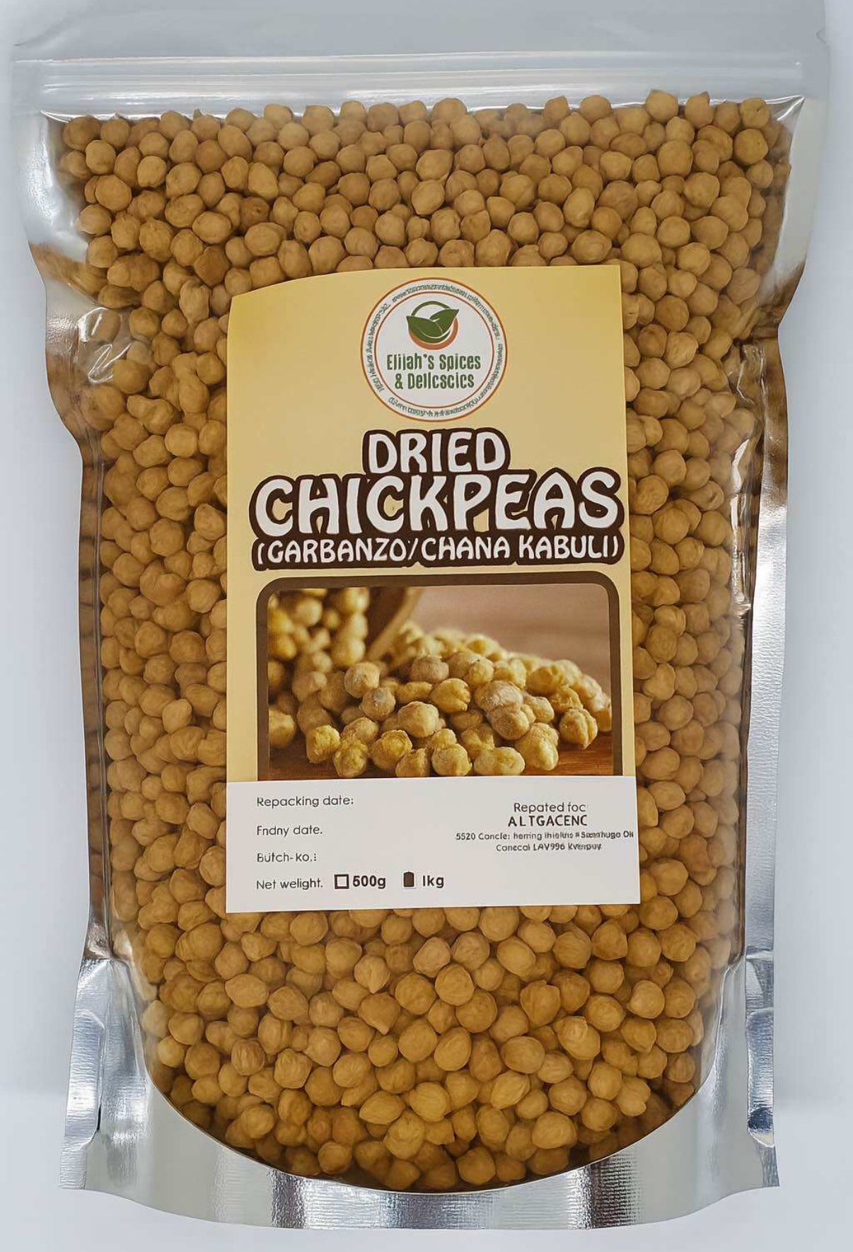 Chickpeas (Garbanzo) (12mm Large)
