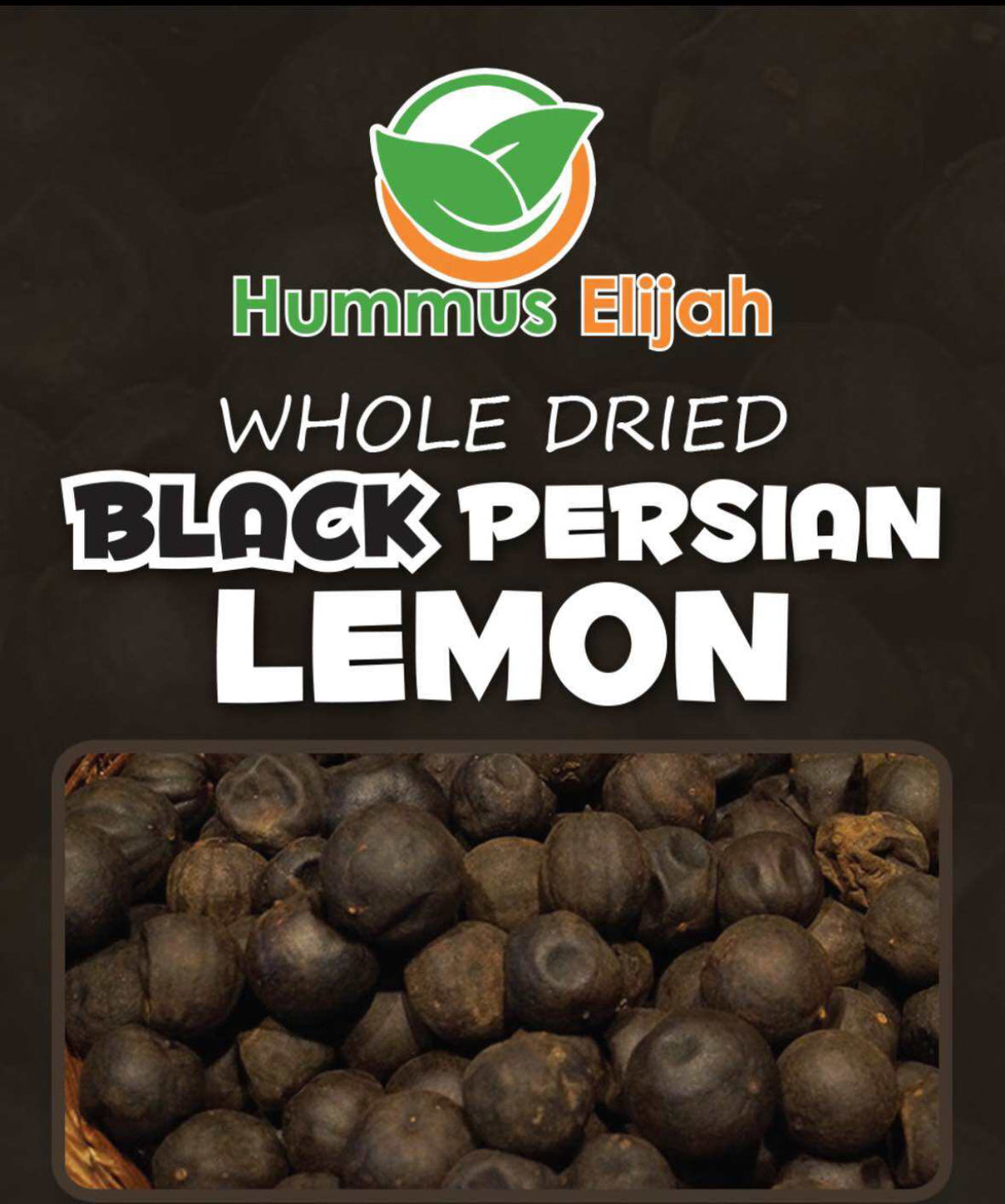 Whole Black Dried Persian Lemon