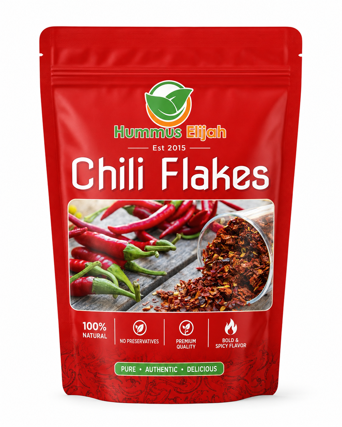 Chili Flakes (Chilli Flakes) – Crushed Dried Chili – Cooking Spice