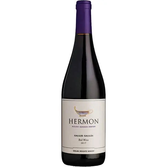 Mount Hermon Indigo 2017 (Kosher Red Wine)- 750ml