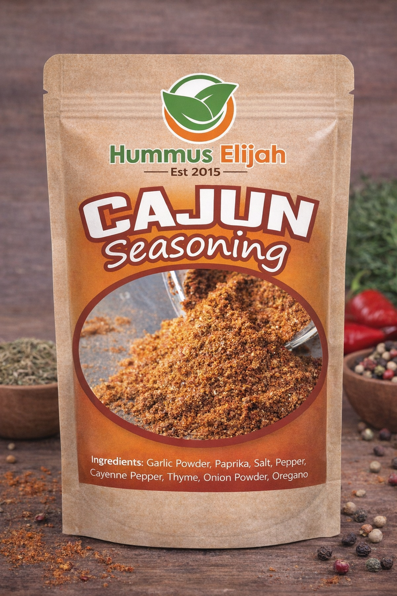 Cajun Seasosoning Mix – Hummus Elijah