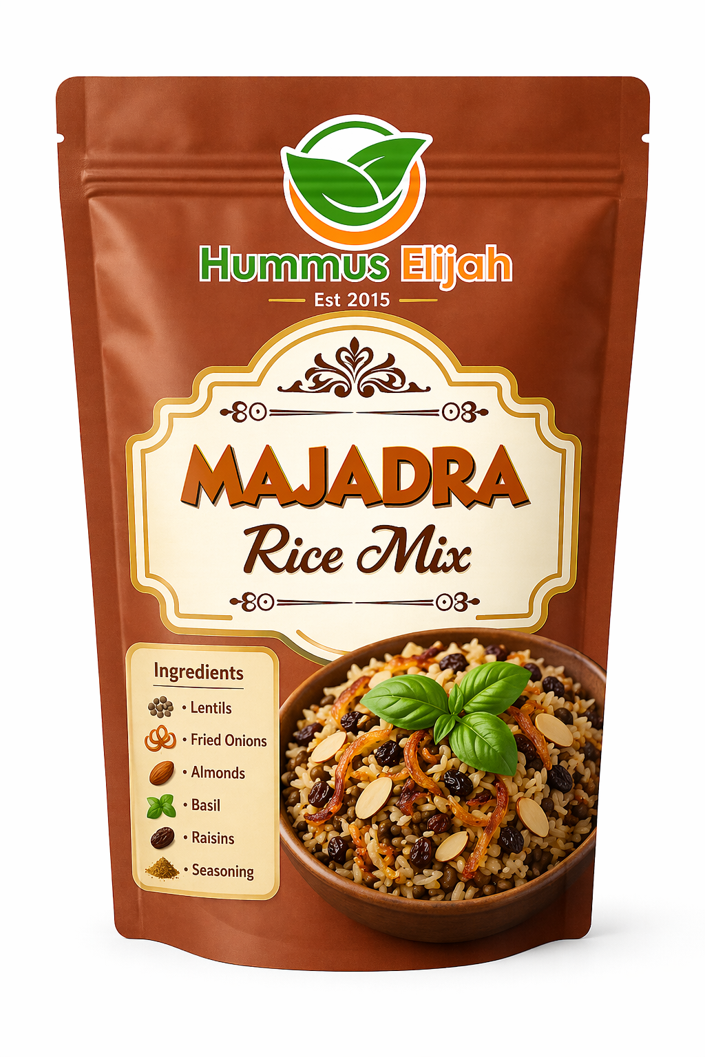 🫘 Mujaddara (Majadra) Rice Mix – Middle Eastern Classic
