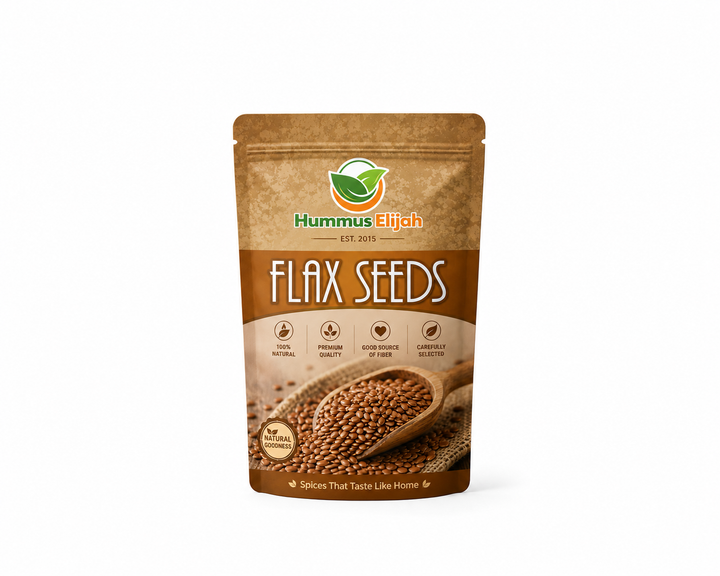 Whole Flax Seeds | Premium Food Grade | Natural Seeds | For Cooking, Baking & Recipes